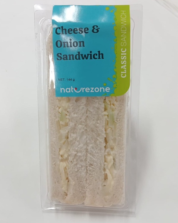 Cheese & Onion Classic Sandwich