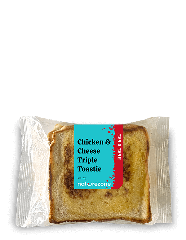 Chicken & Cheese Triple Toastie