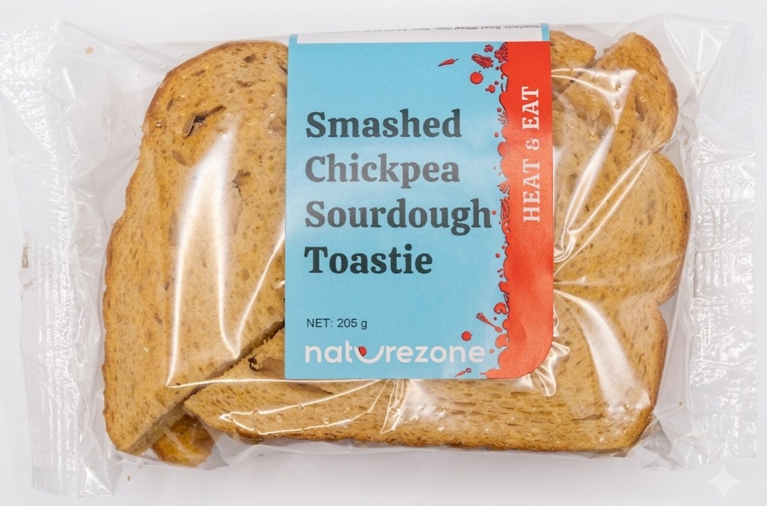 Smashed Chickpea Sourdough Toastie
