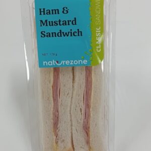 Ham & Mustard Classic Sandwich