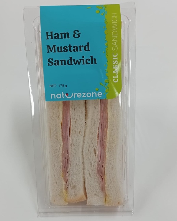Ham & Mustard Classic Sandwich