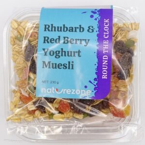 Rhubarb & Red Berry Yoghurt Muesli